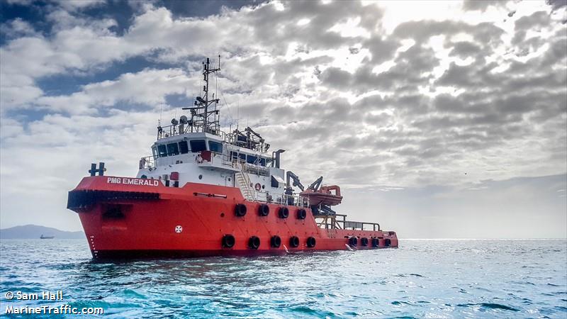 pmg emerald (Offshore Tug/Supply Ship) - IMO 9530412, MMSI 503000137, Call Sign VMGY under the flag of Australia