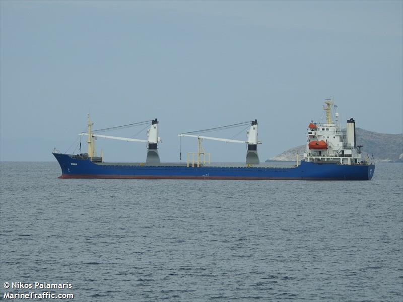 monif (General Cargo Ship) - IMO 9008146, MMSI 511100492, Call Sign T8A3646 under the flag of Palau