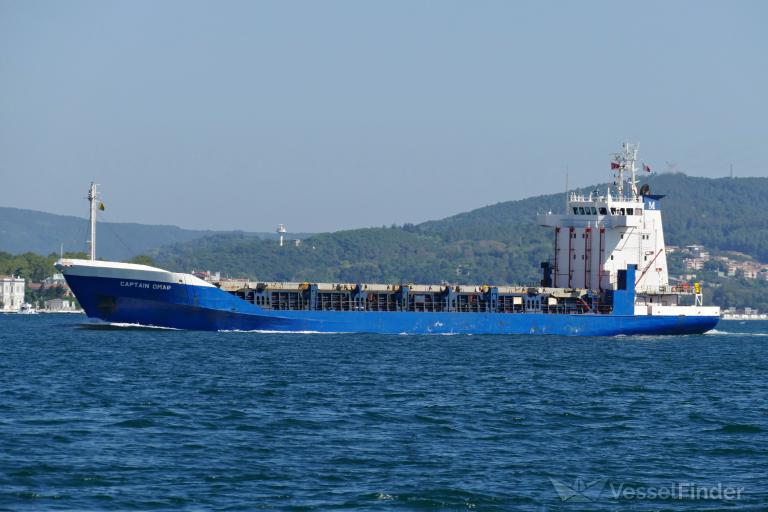 captain omar (General Cargo Ship) - IMO 9030333, MMSI 511100498, Call Sign T8A3652 under the flag of Palau