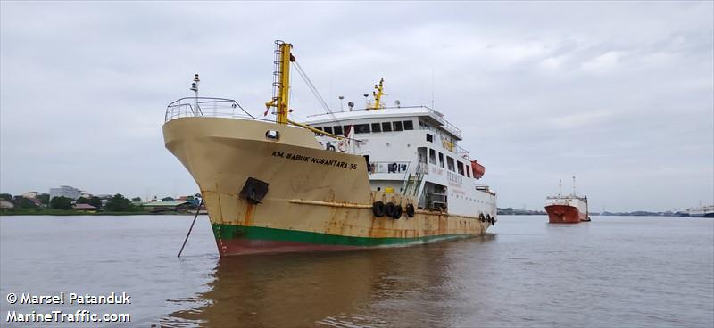 sabuk nusantara 35 (Passenger/General Cargo Ship) - IMO 9691694, MMSI 525001088, Call Sign POZX under the flag of Indonesia