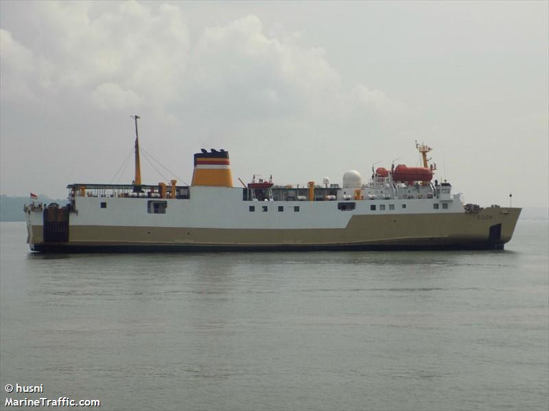 km.egon (Passenger/Ro-Ro Cargo Ship) - IMO 9032719, MMSI 525005045, Call Sign YGRF under the flag of Indonesia