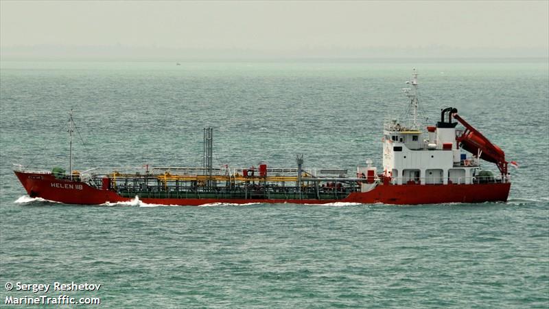 mt.helen118 (Chemical Tanker) - IMO 8820169, MMSI 525019410, Call Sign YCQW under the flag of Indonesia