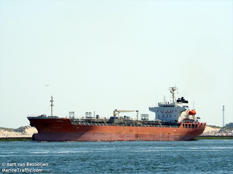 orchid kefalonia (Chemical/Oil Products Tanker) - IMO 9363821, MMSI 538009509, Call Sign V7A4828 under the flag of Marshall Islands