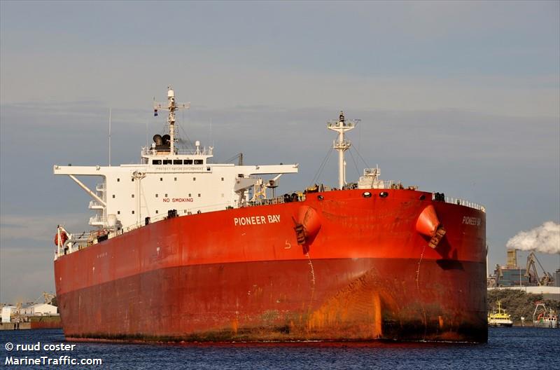 pioneer bay (Crude Oil Tanker) - IMO 9378618, MMSI 563134800, Call Sign 9V7166 under the flag of Singapore