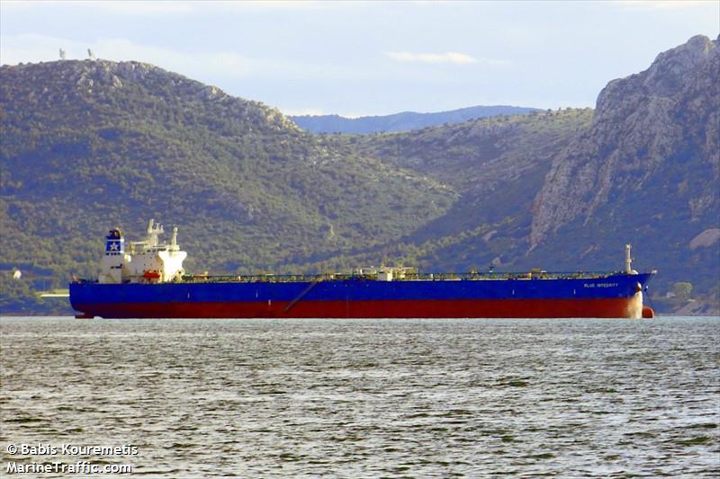 blue integrity (Crude Oil Tanker) - IMO 9388778, MMSI 636021009, Call Sign 5LBU6 under the flag of Liberia