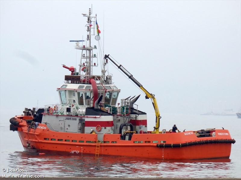 quemchi (Tug) - IMO 9761138, MMSI 725001522, Call Sign CA5510 under the flag of Chile