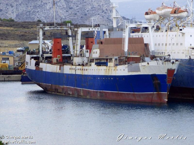 leo (Fish Factory Ship) - IMO 8721088, MMSI 750801000, Call Sign 8RAF2 under the flag of Guyana
