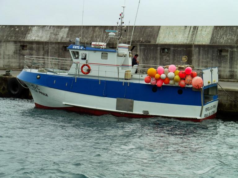 perola da praia (Fishing vessel) - IMO , MMSI 204201270, Call Sign CUTL2 under the flag of Azores