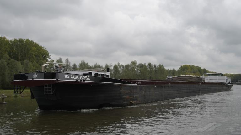 black rose (Cargo ship) - IMO , MMSI 205381890, Call Sign OT3818 under the flag of Belgium