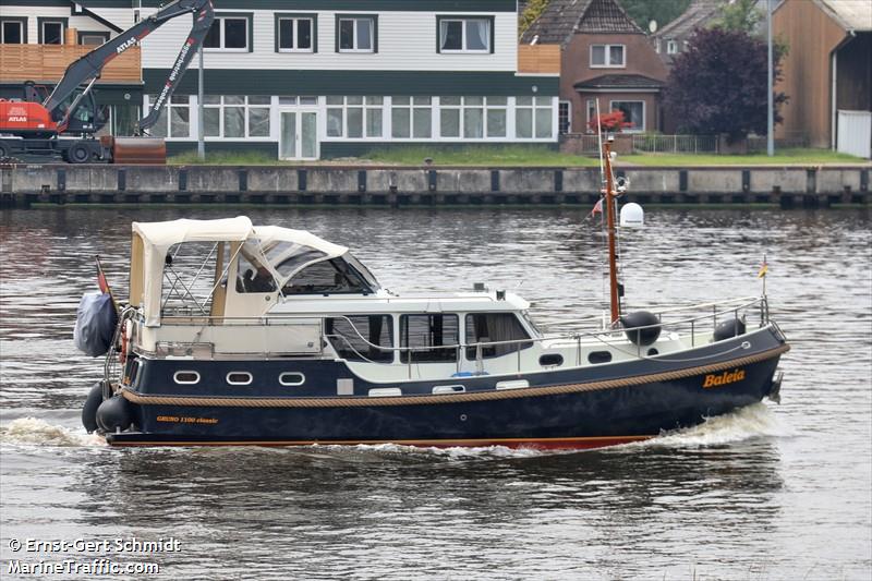 baleia (Pleasure craft) - IMO , MMSI 211450440, Call Sign DJ7787 under the flag of Germany