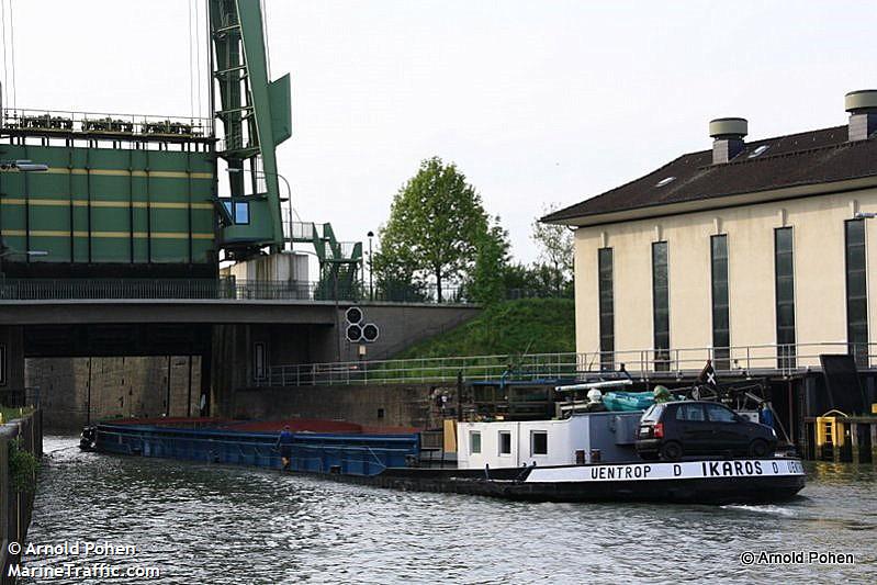 ikaros (Cargo ship) - IMO , MMSI 211541730, Call Sign DA4417 under the flag of Germany