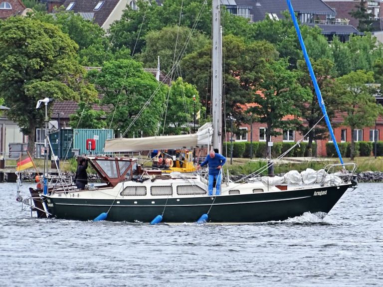 arngast (Sailing vessel) - IMO , MMSI 211557640, Call Sign DA 6472 under the flag of Germany