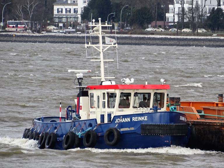 johann reinke (Towing vessel) - IMO , MMSI 211701600, Call Sign DG2935 under the flag of Germany