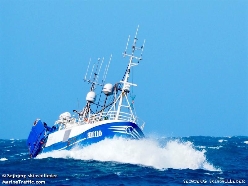 fn445 caroline (Fishing vessel) - IMO , MMSI 219005878 under the flag of Denmark