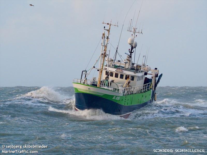 r 218 judith bechman (Fishing vessel) - IMO , MMSI 219796000, Call Sign OWRY under the flag of Denmark