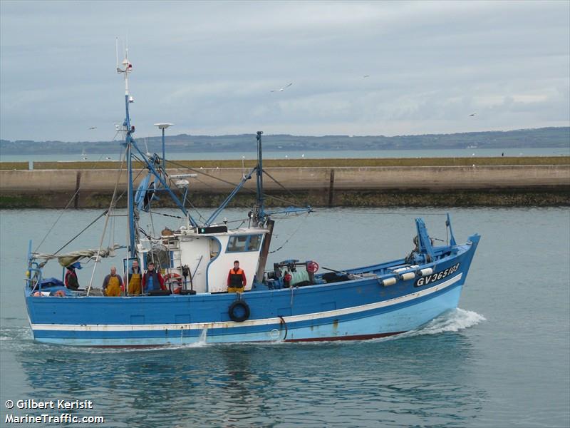 fv la sardane (Fishing vessel) - IMO , MMSI 227318010, Call Sign FO4883 under the flag of France