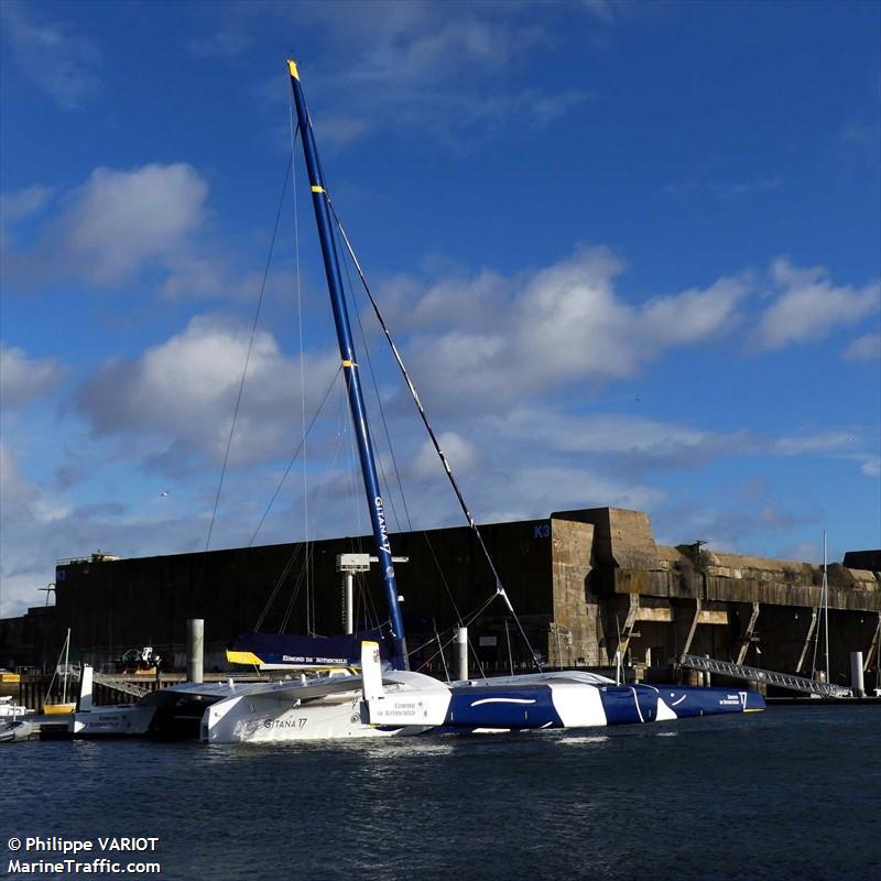 holbina (Sailing vessel) - IMO , MMSI 227498430, Call Sign YP2532 under the flag of France