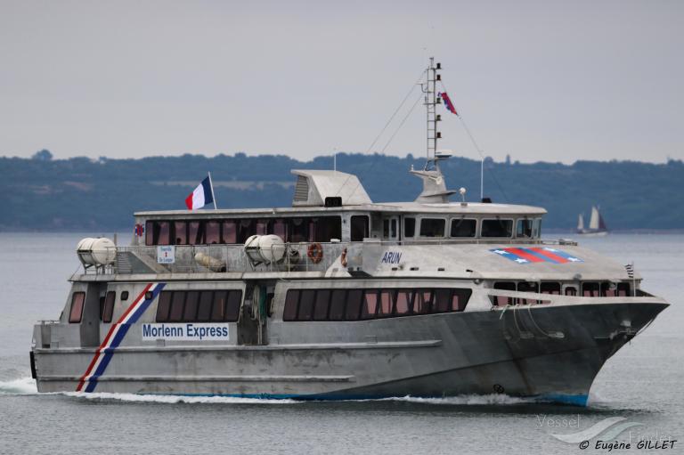 arun (Passenger ship) - IMO , MMSI 227612860, Call Sign FGD9919 under the flag of France