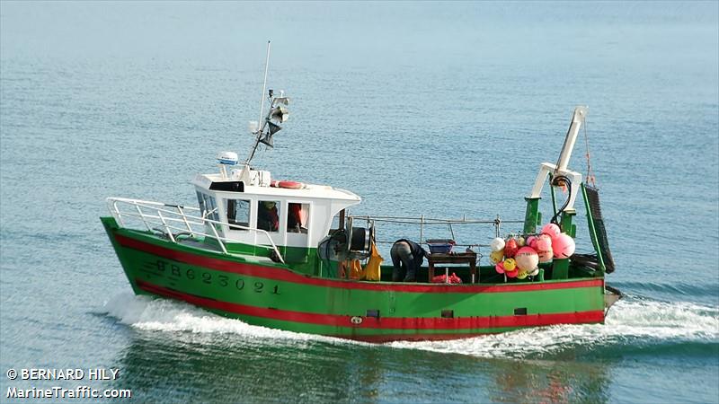 melanie vincent (Fishing vessel) - IMO , MMSI 227631450, Call Sign FH3909 under the flag of France