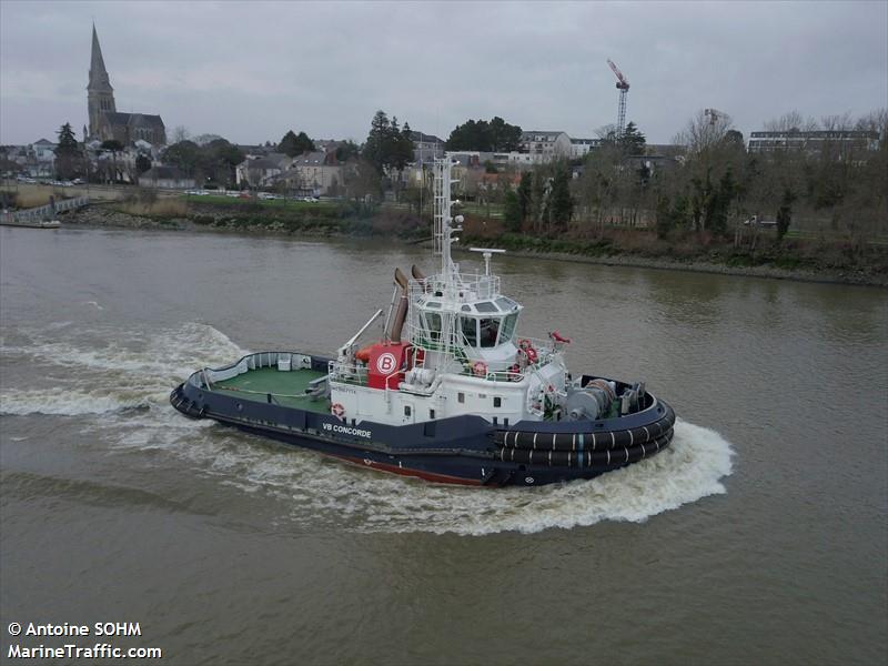 vb concorde (Tug) - IMO 9867774, MMSI 228365900, Call Sign FLUQ under the flag of France