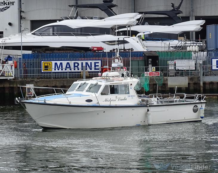 mistress linda (Fishing vessel) - IMO , MMSI 235003285, Call Sign MYDL5 under the flag of United Kingdom (UK)