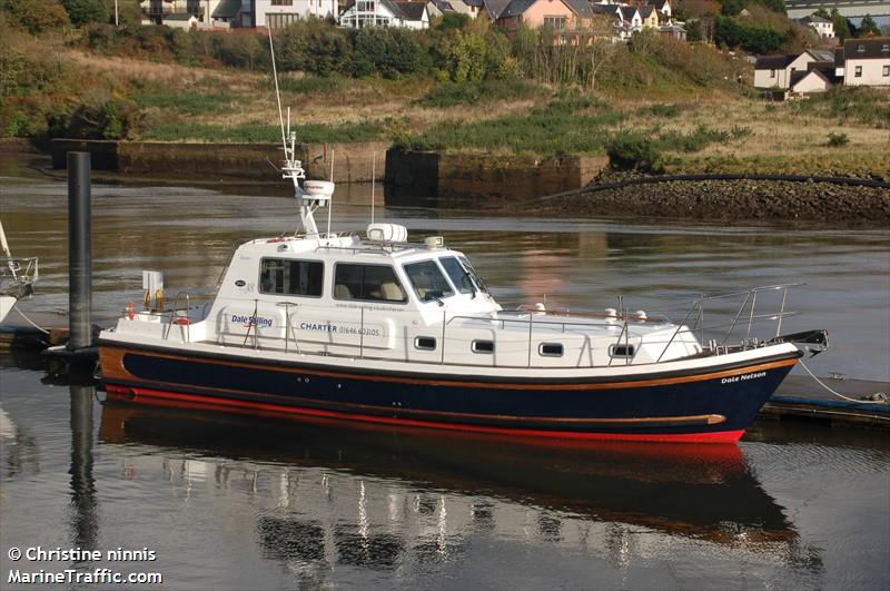 dale nelson (Passenger ship) - IMO , MMSI 235114762, Call Sign 2JCM6 under the flag of United Kingdom (UK)