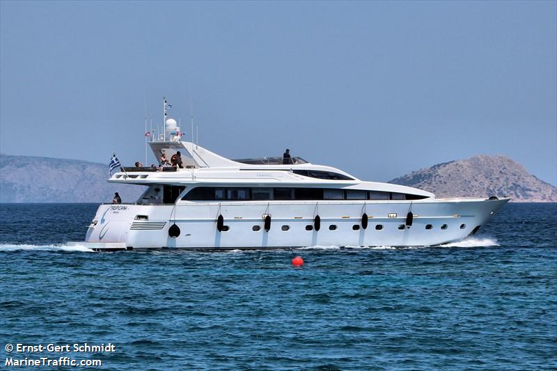 tropicana (Yacht) - IMO , MMSI 239800500, Call Sign SVA5388 under the flag of Greece