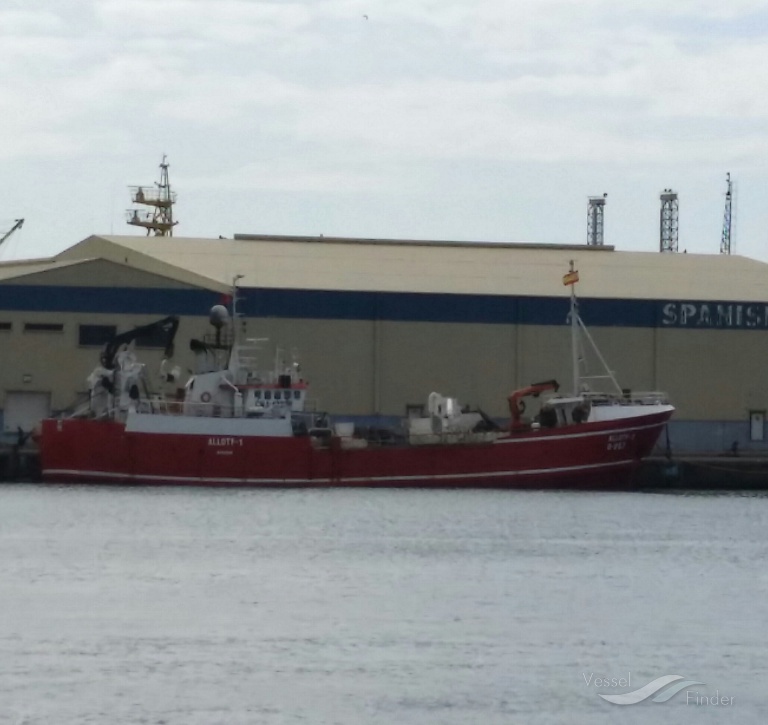 allotf 1 (Fishing Vessel) - IMO 7825538, MMSI 242942000, Call Sign CNA4331 under the flag of Morocco