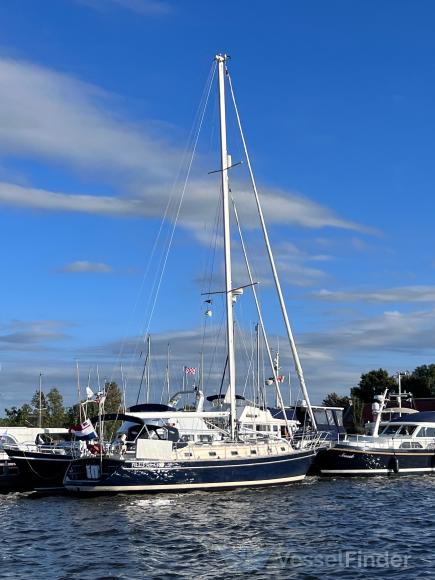 blue bear (Sailing vessel) - IMO , MMSI 244002176, Call Sign PD4119 under the flag of Netherlands