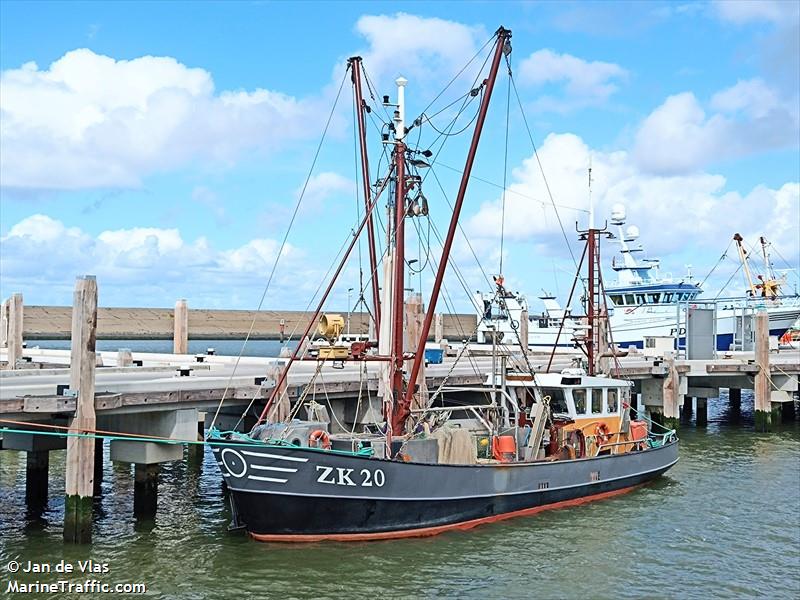 zk20 lauwerszee (Fishing vessel) - IMO , MMSI 244293000, Call Sign PI4078 under the flag of Netherlands