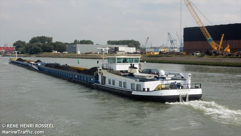 zephyr (Cargo ship) - IMO , MMSI 244690685, Call Sign PD5509 under the flag of Netherlands