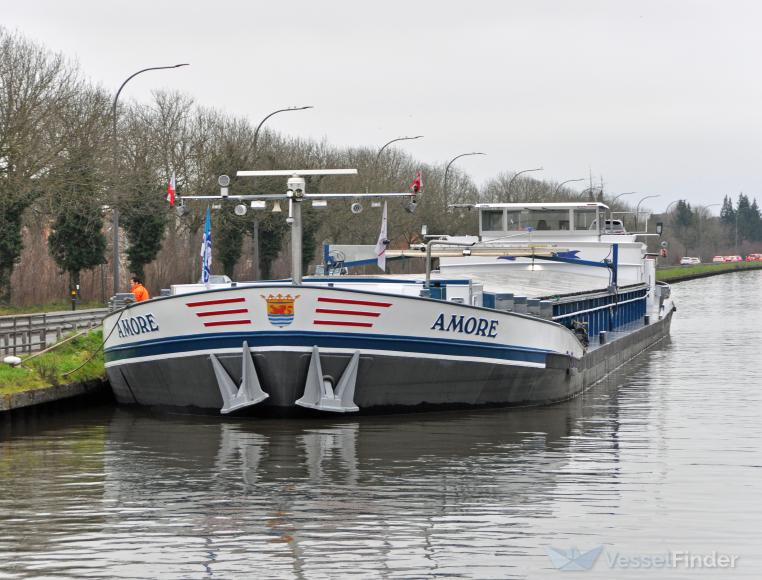 amore (Cargo ship) - IMO , MMSI 244740863, Call Sign PD8618 under the flag of Netherlands