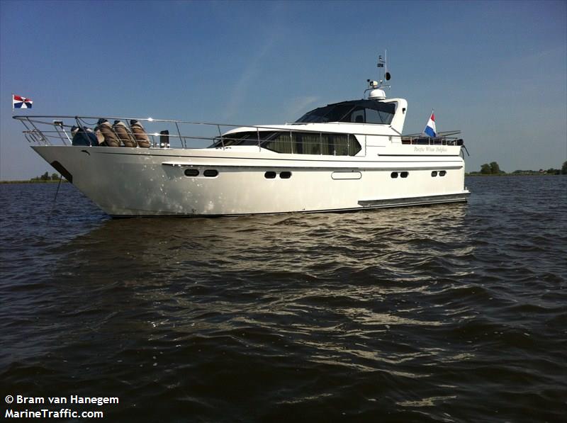pacific white d. (Pleasure craft) - IMO , MMSI 244820587, Call Sign PH 8995 under the flag of Netherlands