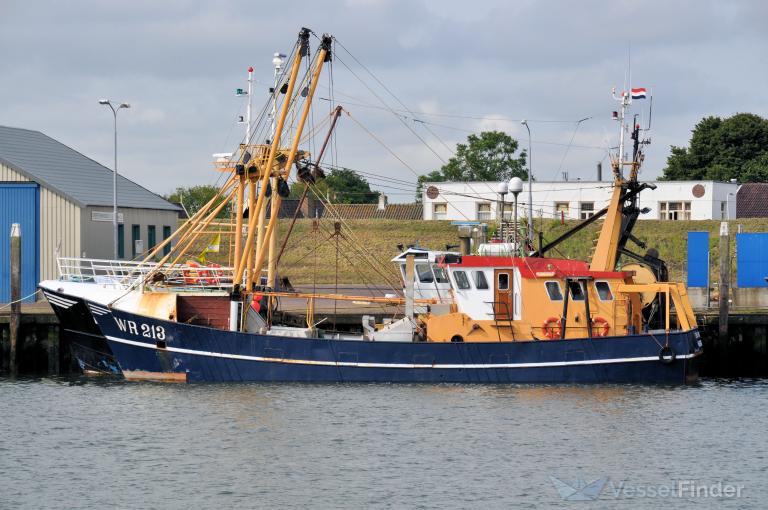 wr213 tini simone (Fishing vessel) - IMO , MMSI 245914000, Call Sign PHZA under the flag of Netherlands