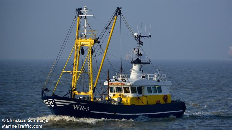 wr3 noordster (Fishing vessel) - IMO , MMSI 246136000, Call Sign PBEK under the flag of Netherlands