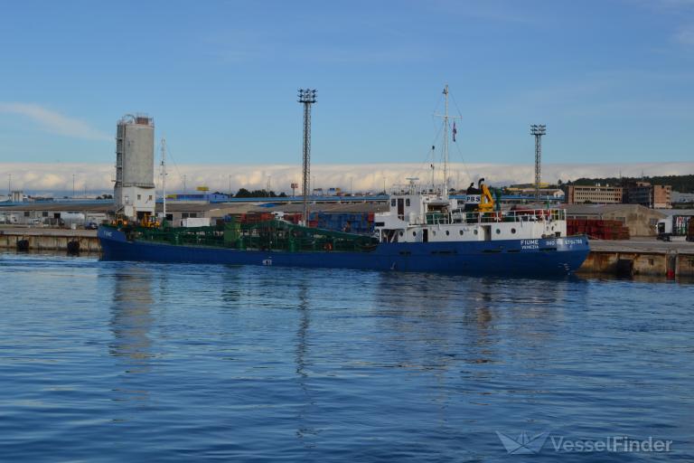 fiume (Cement Carrier) - IMO 6704799, MMSI 247437100, Call Sign IOAV2 under the flag of Italy