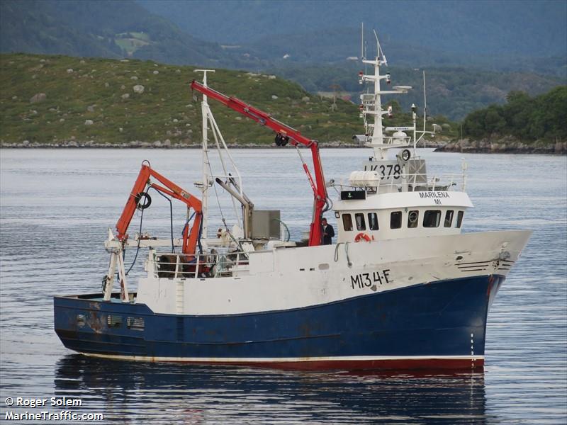 marilena mi (Fishing vessel) - IMO , MMSI 257106540, Call Sign LK3781 under the flag of Norway