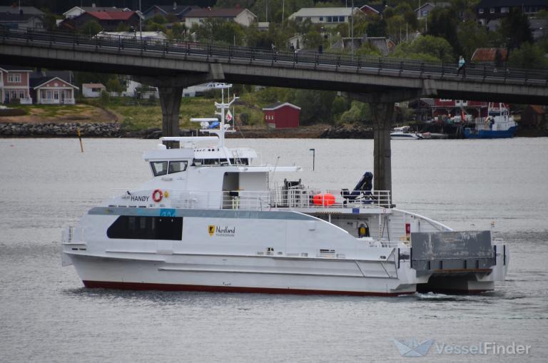 hanoey (Passenger Ship) - IMO 9702053, MMSI 257603000, Call Sign LJEU under the flag of Norway