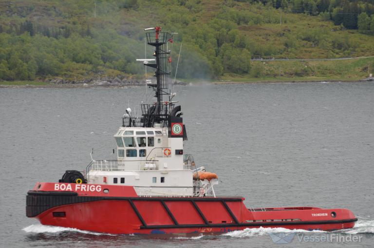 boa frigg (Tug) - IMO 8714279, MMSI 258396000, Call Sign LAMP under the flag of Norway