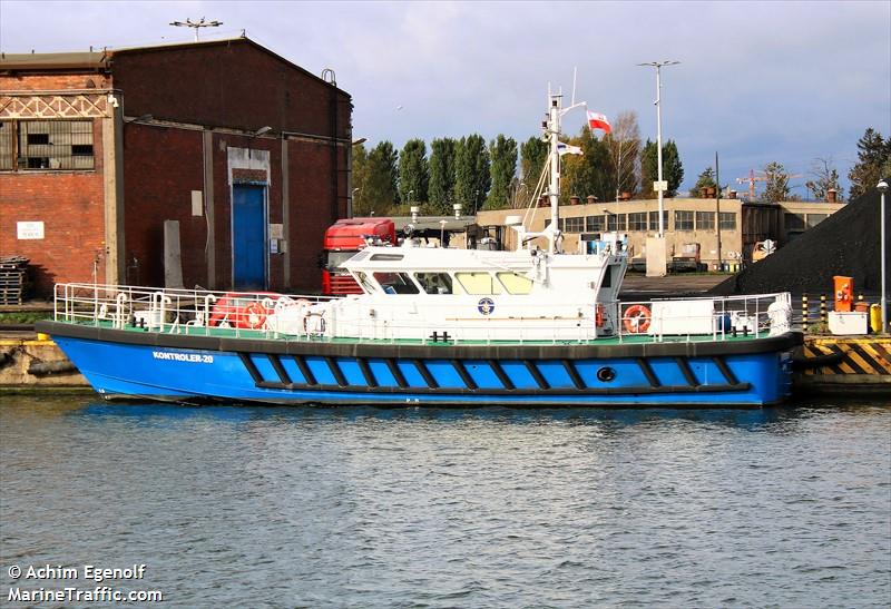 kontroler 20 (Unknown) - IMO , MMSI 261027110, Call Sign SPG4029 under the flag of Poland