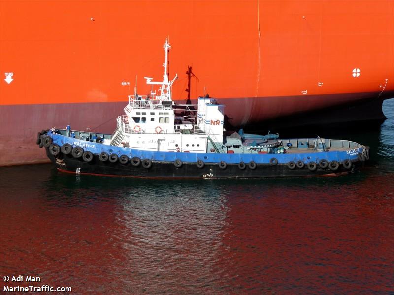 galati 7 (Tug) - IMO 8938409, MMSI 264900045, Call Sign YQLZ under the flag of Romania