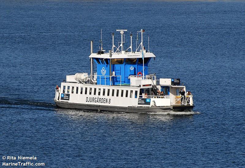 djurgarden8 (Passenger ship) - IMO , MMSI 265586620, Call Sign SDJL under the flag of Sweden