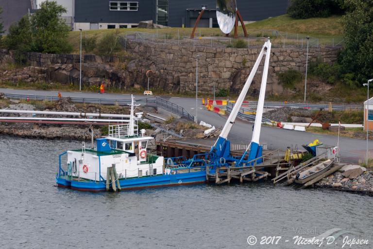saxkran nr 2 (Port tender) - IMO , MMSI 265606380, Call Sign SFGV under the flag of Sweden