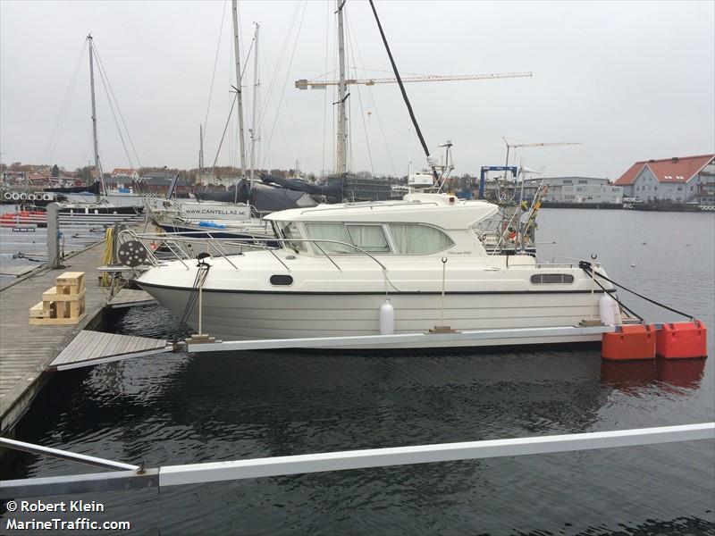 julie (Pleasure craft) - IMO , MMSI 265757750, Call Sign SE9363 under the flag of Sweden