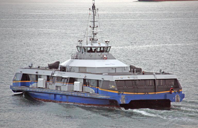 burrard pacific brze (Passenger Ship) - IMO 9585003, MMSI 316014621, Call Sign CFK9036 under the flag of Canada