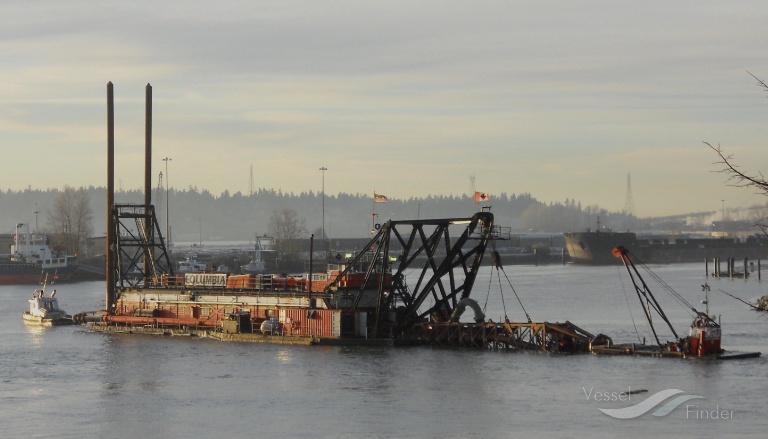 sceptre columbia (Dredging or UW ops) - IMO , MMSI 316018772 under the flag of Canada