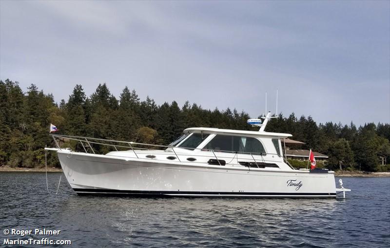 timely (Pleasure craft) - IMO , MMSI 316037117, Call Sign VE7AP under the flag of Canada
