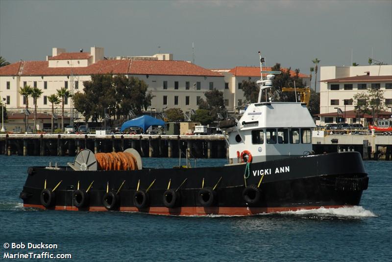 vicki ann (Towing vessel) - IMO , MMSI 367006790, Call Sign WYE3508 under the flag of United States (USA)