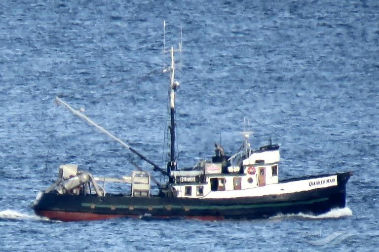 quaker maid (Fishing vessel) - IMO , MMSI 367086640, Call Sign WDC8413 under the flag of United States (USA)