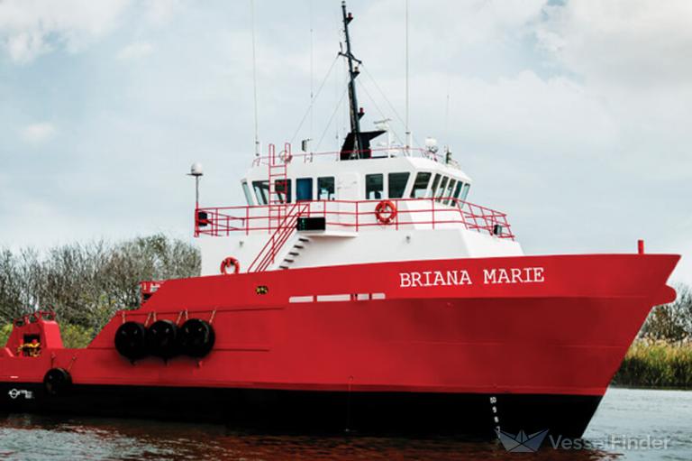 briana marie (Offshore Tug/Supply Ship) - IMO 8988442, MMSI 367123550, Call Sign WDJ3840 under the flag of United States (USA)